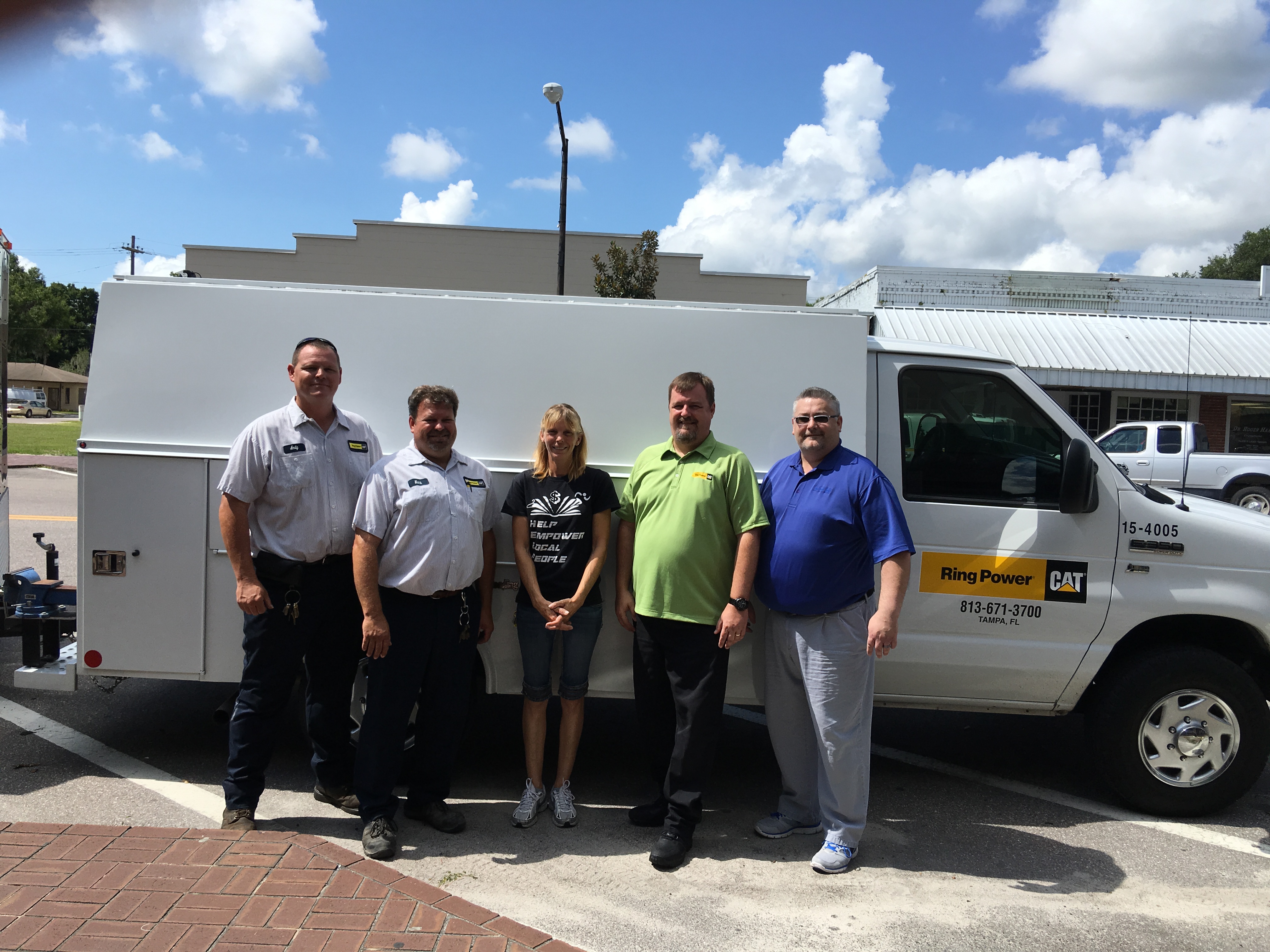 Pictured left to right: PSD employees Dan Leach, Steve Dorsey, Cliff Mills, Jason Descoteaux (and son, Luc), Chris Ross, Leah Graff, Alice Hultquist, Grayson Mathewson, Marrianne Blackburn, Jonathan Long and Victoria Reynolds (of United Way).