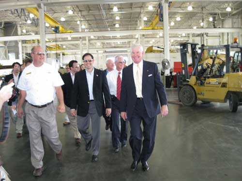 Marco Rubio tours Ring Power facility in St. Augustine with Randy Ringhaver, Chris Tomkinson and Tim Maguire Marco Rubio tours Ring Power facility in St. Augustine with Randy Ringhaver, Chris Tomkinson and Tim Maguire